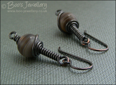 RESERVED - earrings for a customer commission