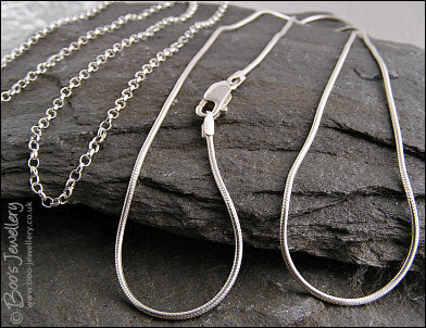 Sterling silver chain upgrade